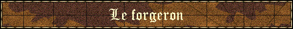 Le forgeron